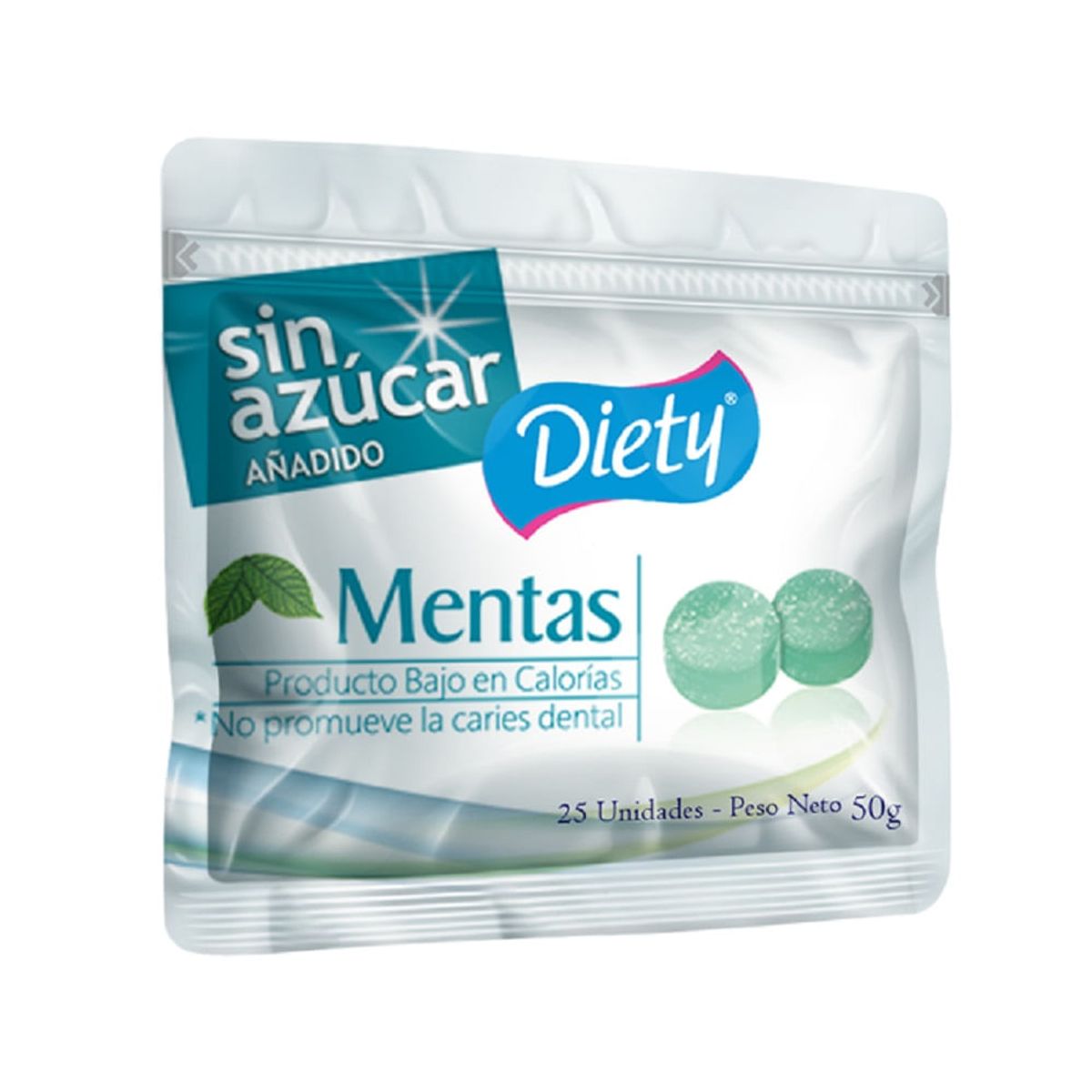 DIETY - Mentas Diety S/Azu X50G