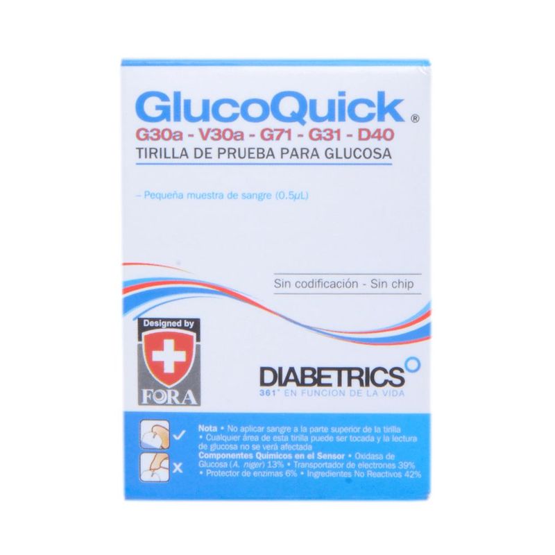 GLUCOQUICK - Oferta Tiras Reactivas Glucoquick X 150Und