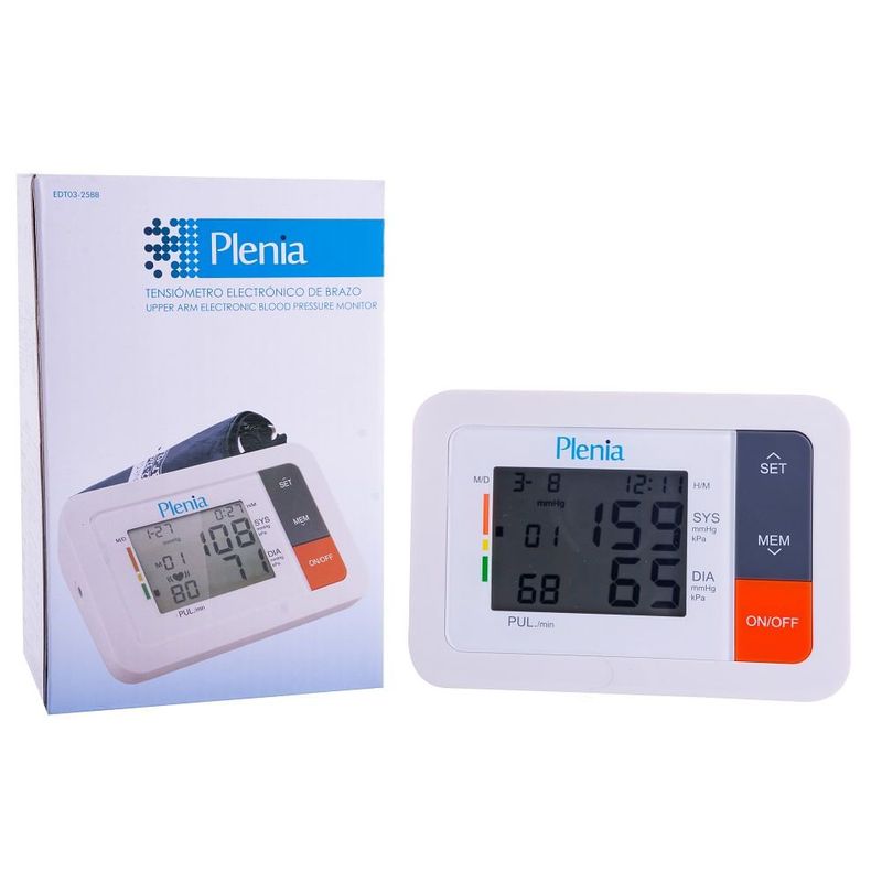 PLENIA - Tensiometro De Brazo Plenia Digital Con Pila
