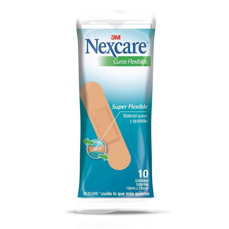 NEXCARE - Curas Nexcare Flexible X 10Und
