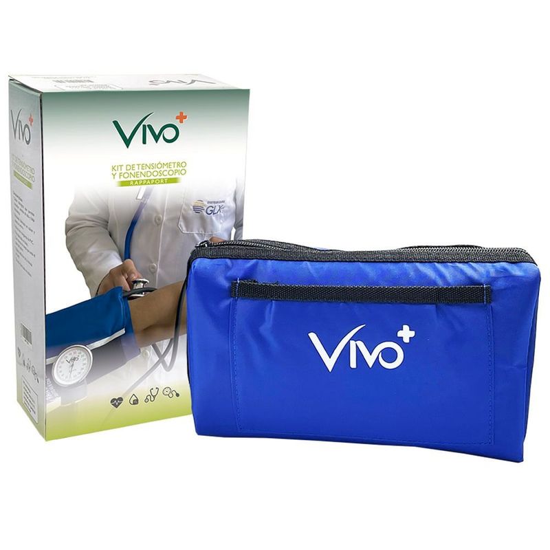 VIVO - Kit Vivo+ Tensiometro Y Fonendoscopio Color Azul
