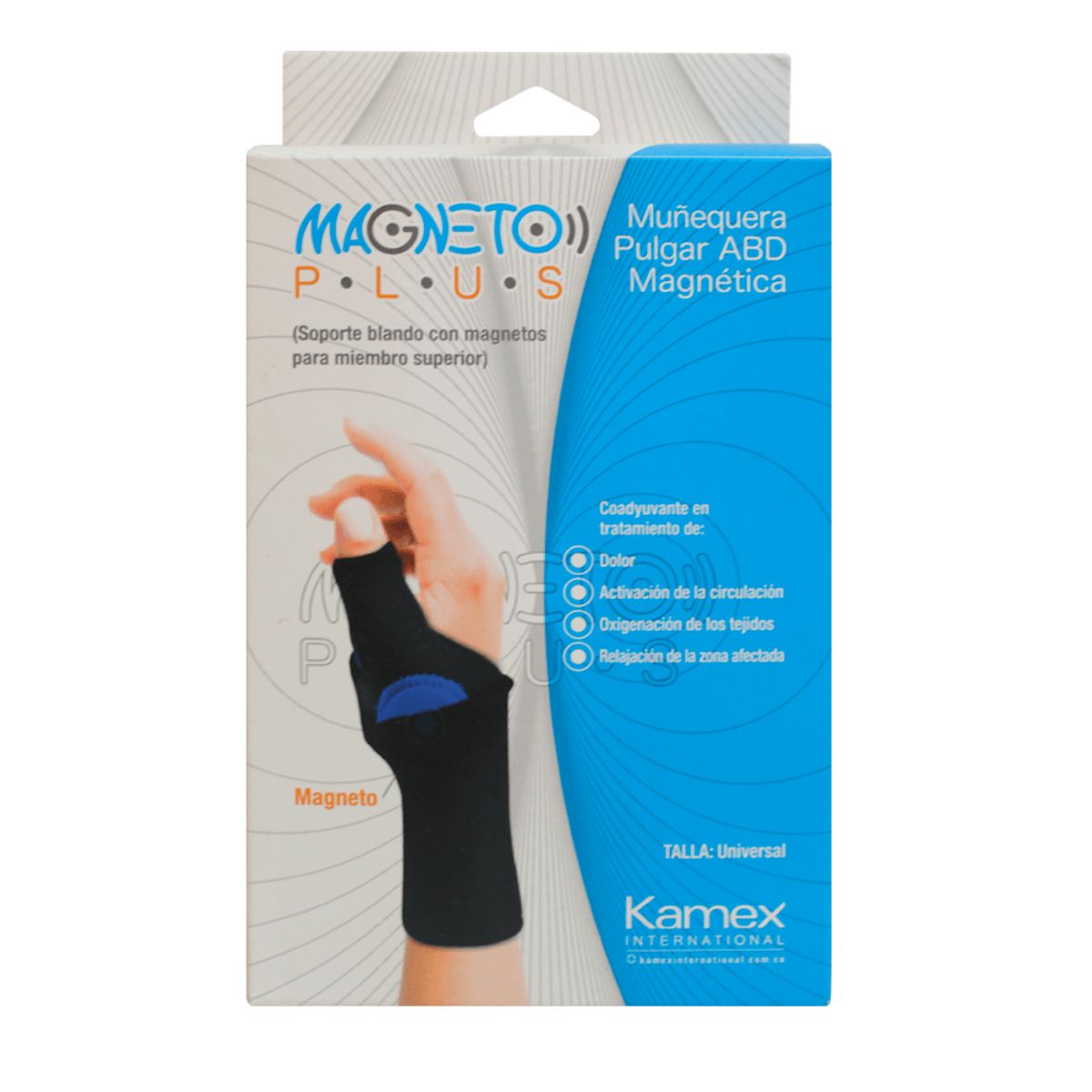 KAMEX - Muñequera Pulgar Magnetica Abd Kamex Mg009