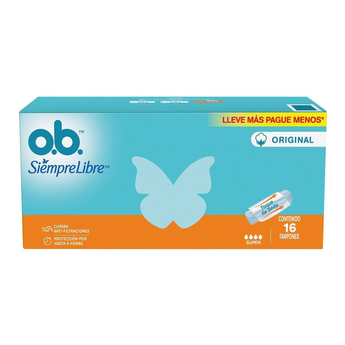 BOBOVR - Tampones Ob Original Super X 16Und