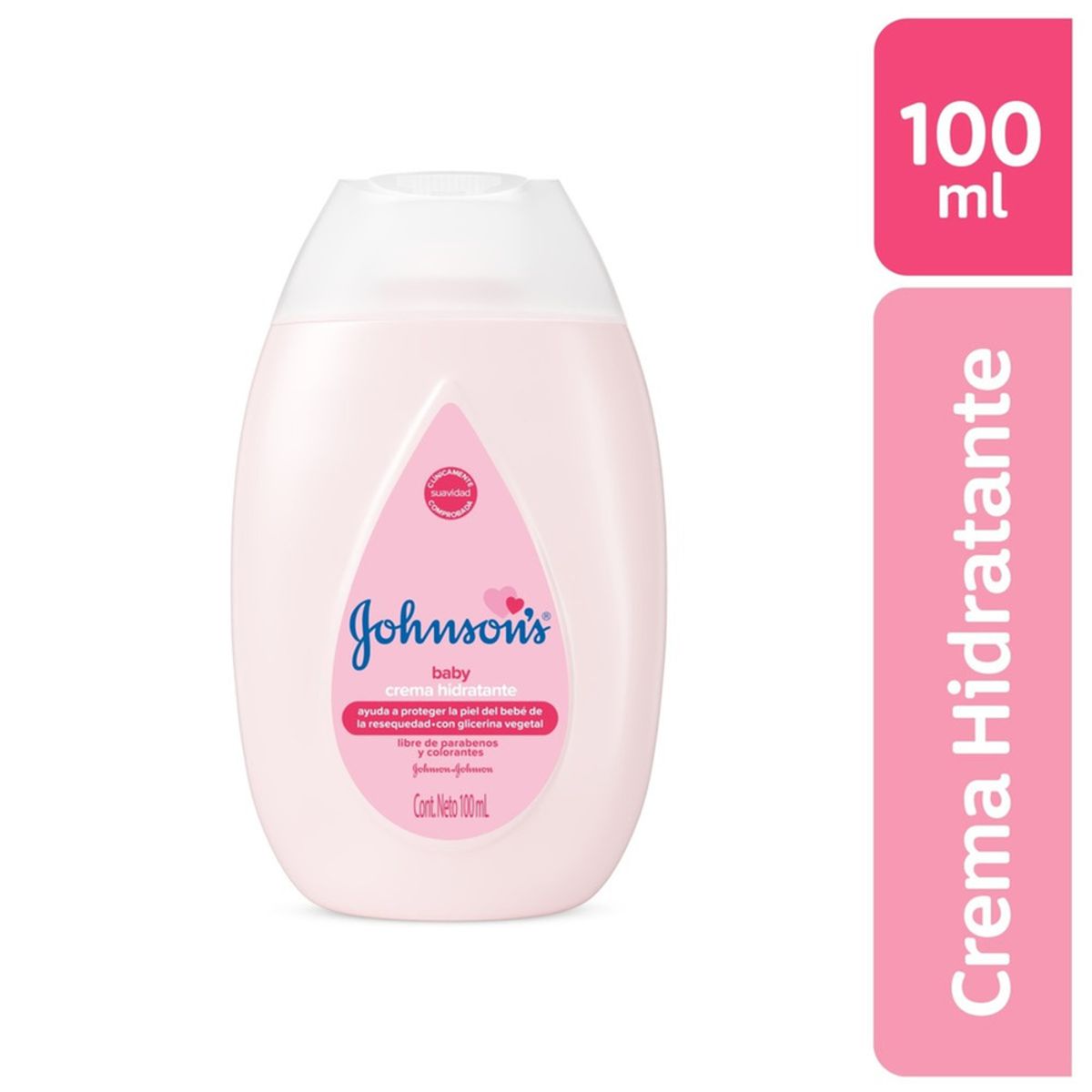JOHNSON - CREMA JOHNSONS BABY HIDRATANTE X 100ML