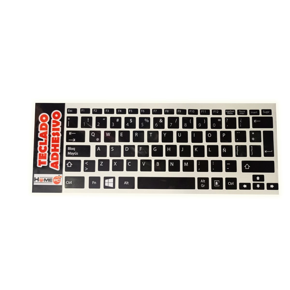 GENERICO - Sticker letras adhesivas para teclado en español