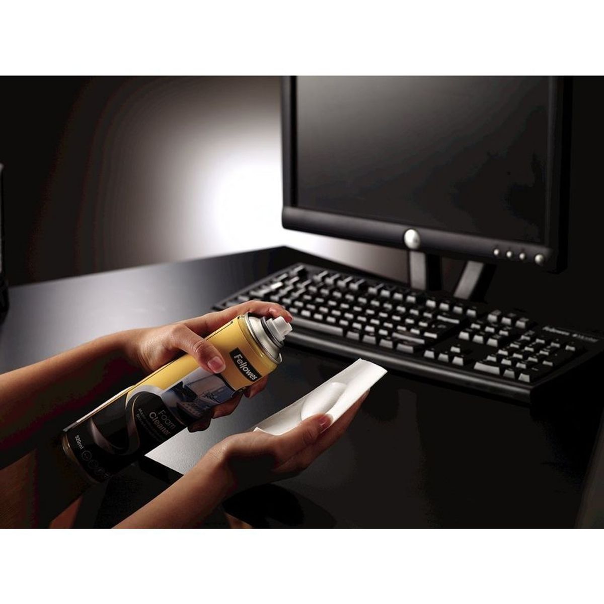 GENERICO - Kit de limpieza 4 en 1 grande para computadores y pantallas