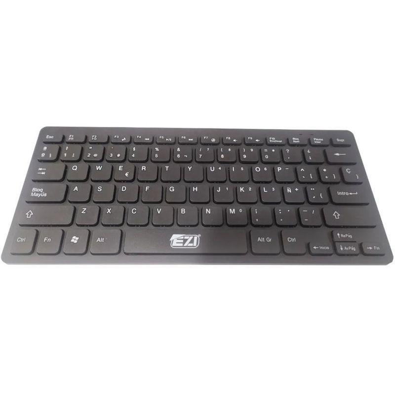 GENERICO - Teclado slim mini usb para pc