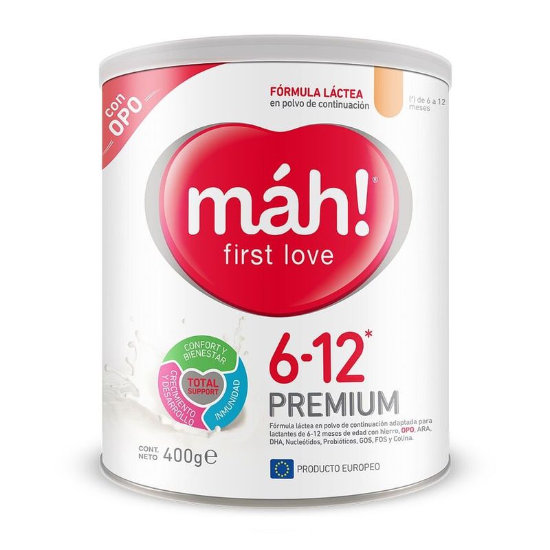 MAH - Formula Infantil Mah! Premium 6-12 Meses X 400g