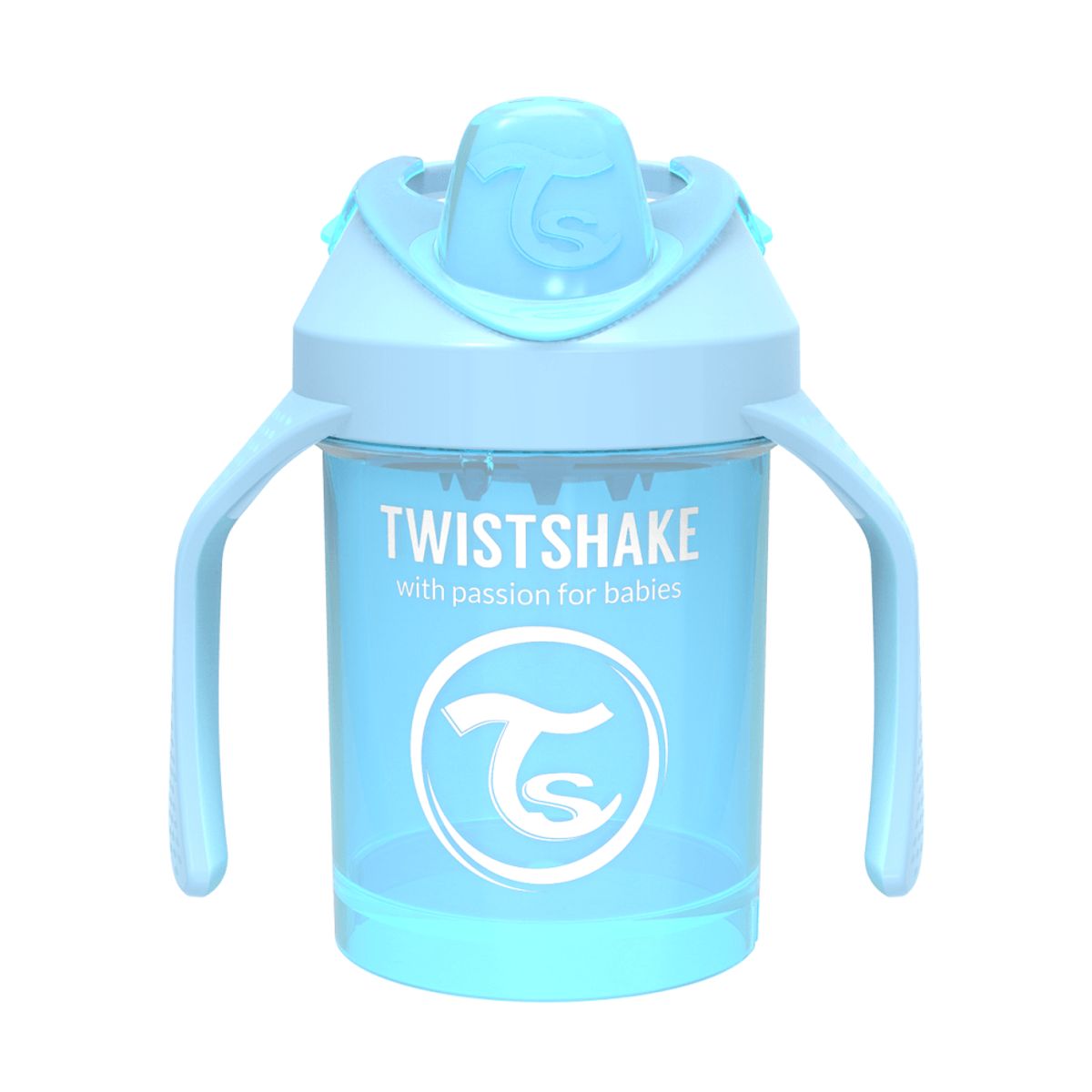 TWISTSHAKE - Vaso Pitillo Twistshake Azul 4+m 7 Oz