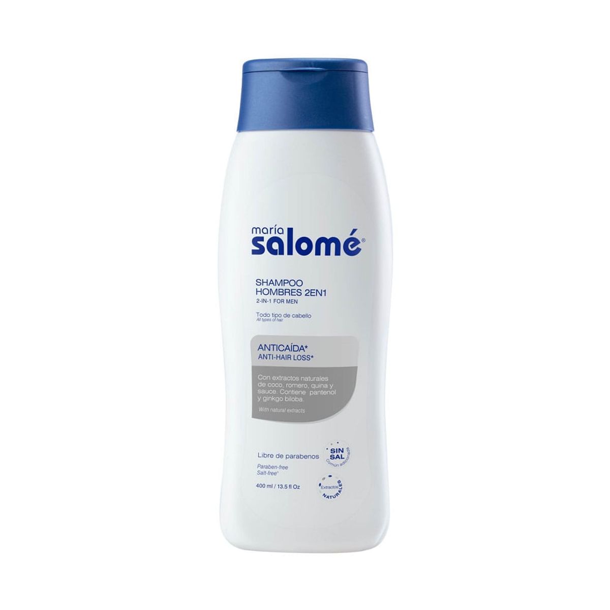 MARIA SALOME - Shampoo Hombres 2EN1 María Salomé X400ML