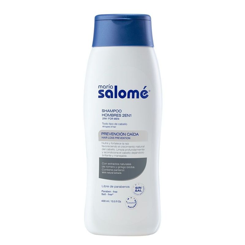 MARIA SALOME - Shampoo Hombres 2EN1 María Salomé X400ML