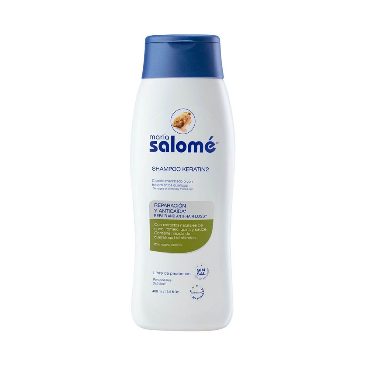 MARIA SALOME - Shampoo Keratin2 María Salomé X 400ml
