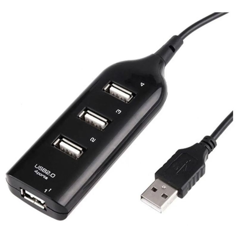 GENERICO - Multi-puerto hub usb 2.0 4 puertos