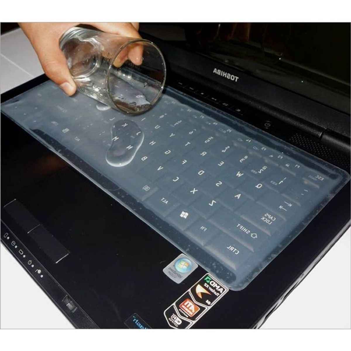 GENERICO - Protector de silicona para teclado de portátil varios tamaños