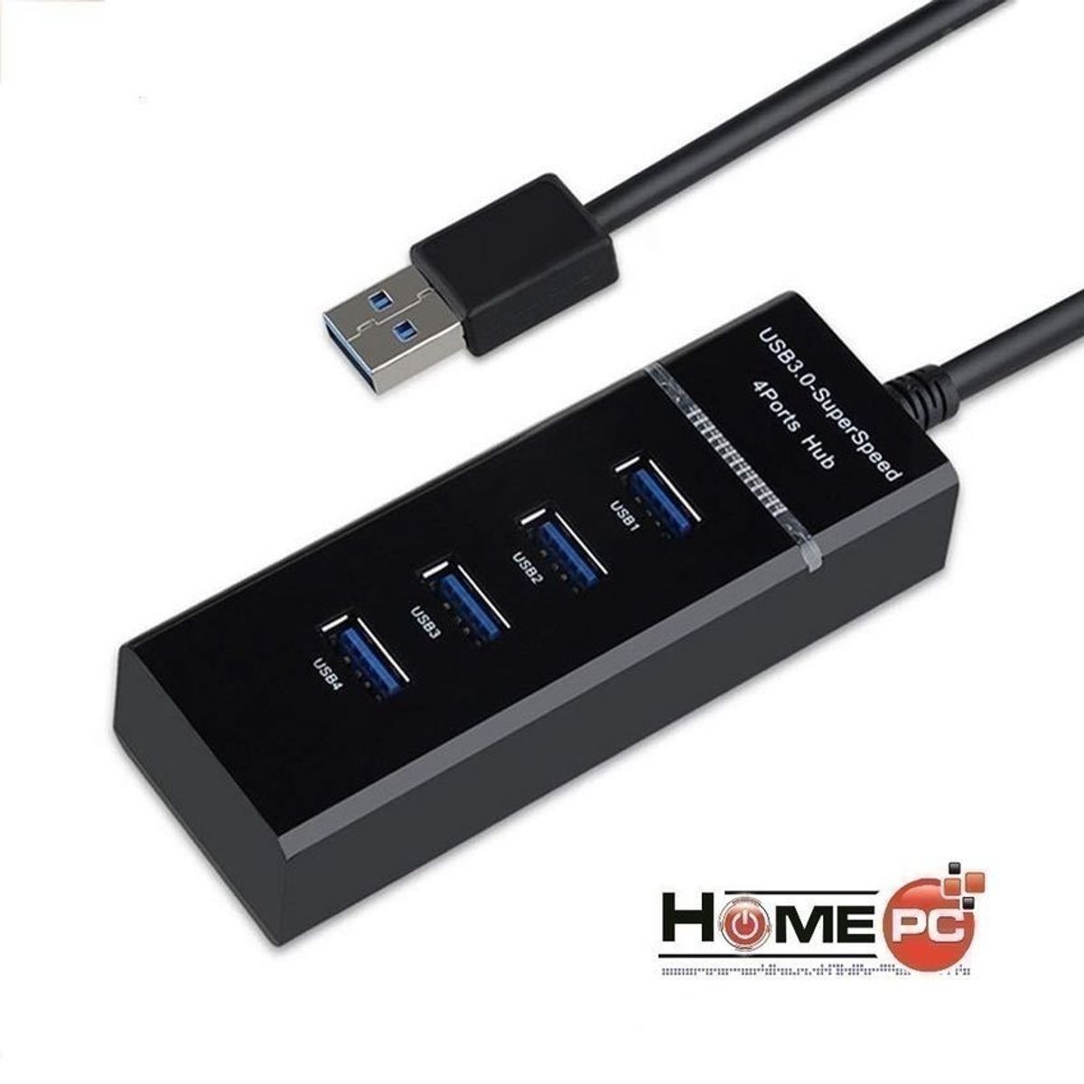 GENERICO - Multi-puerto hub usb 3.0 con 4 puertos