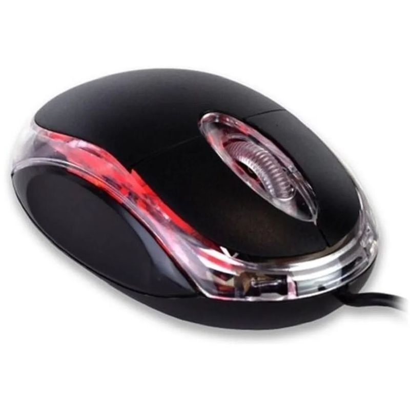 GENERICO - Mouse óptico usb económico retroiluminado