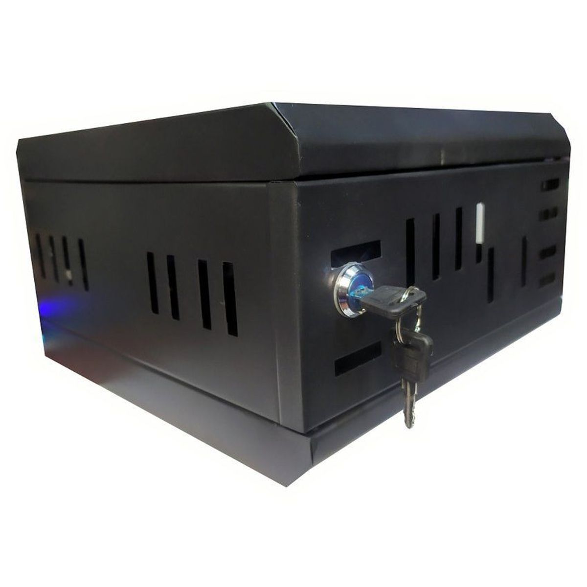 GENERICO - Gabinete rack mini para dvr 4 canales 28 x 28 x 17 cm