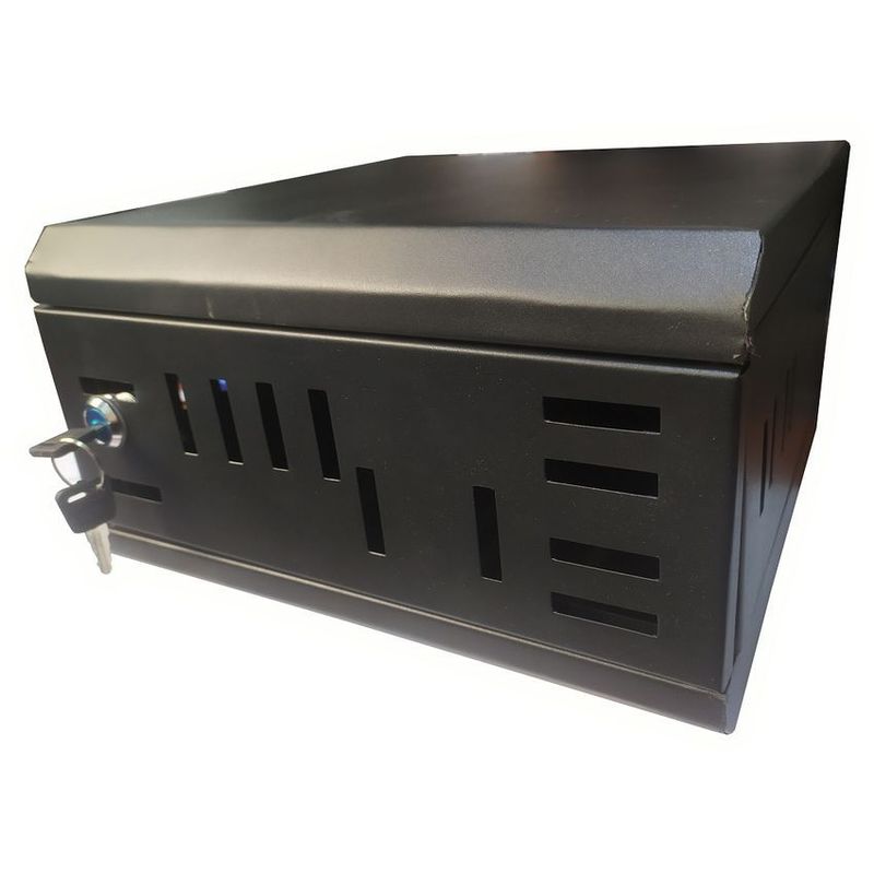 GENERICO - Gabinete rack mediano para dvr 8/16 canales 40 x 40 x 17 cm