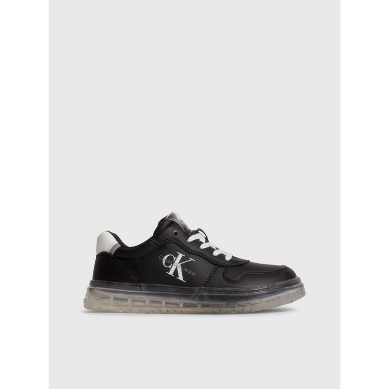 CALVIN KLEIN - Tenis Bajas Para Niño Negro Calvin Klein