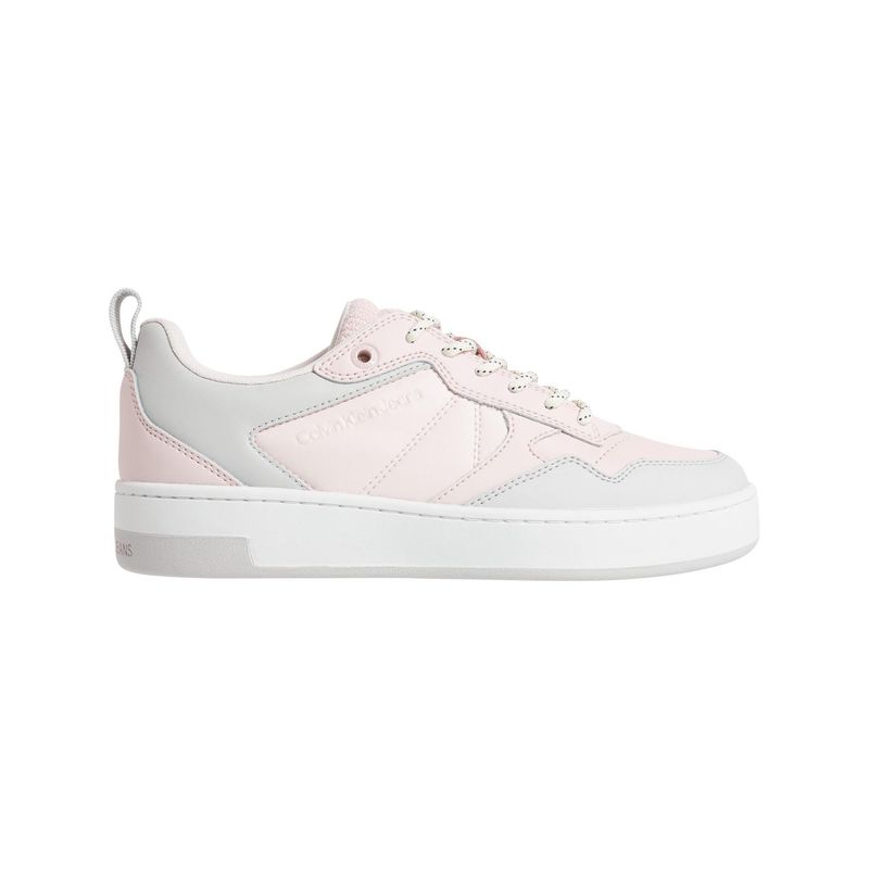 CALVIN KLEIN - Tenis Deportivas Con Logo Mujer Rosa Calvin Klein