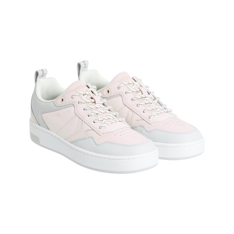 CALVIN KLEIN - Tenis Deportivas Con Logo Mujer Rosa Calvin Klein