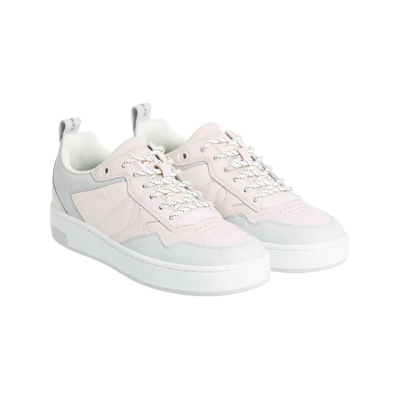 CALVIN KLEIN - Tenis Deportivas Con Logo Mujer Rosa Calvin Klein
