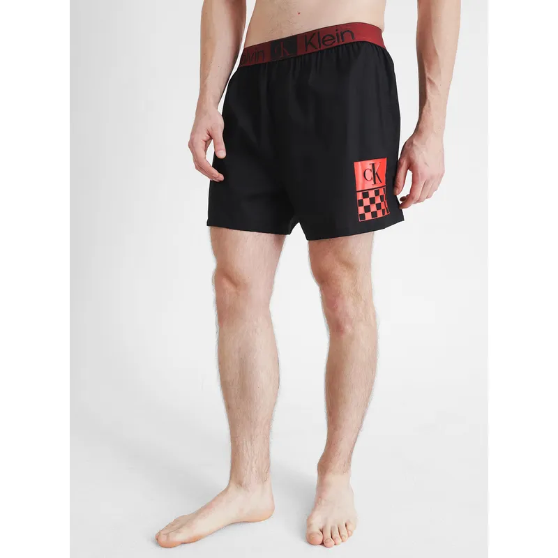 CALVIN KLEIN - Boxer Suelto De Tela con Logo para Hombre Calvin Klein