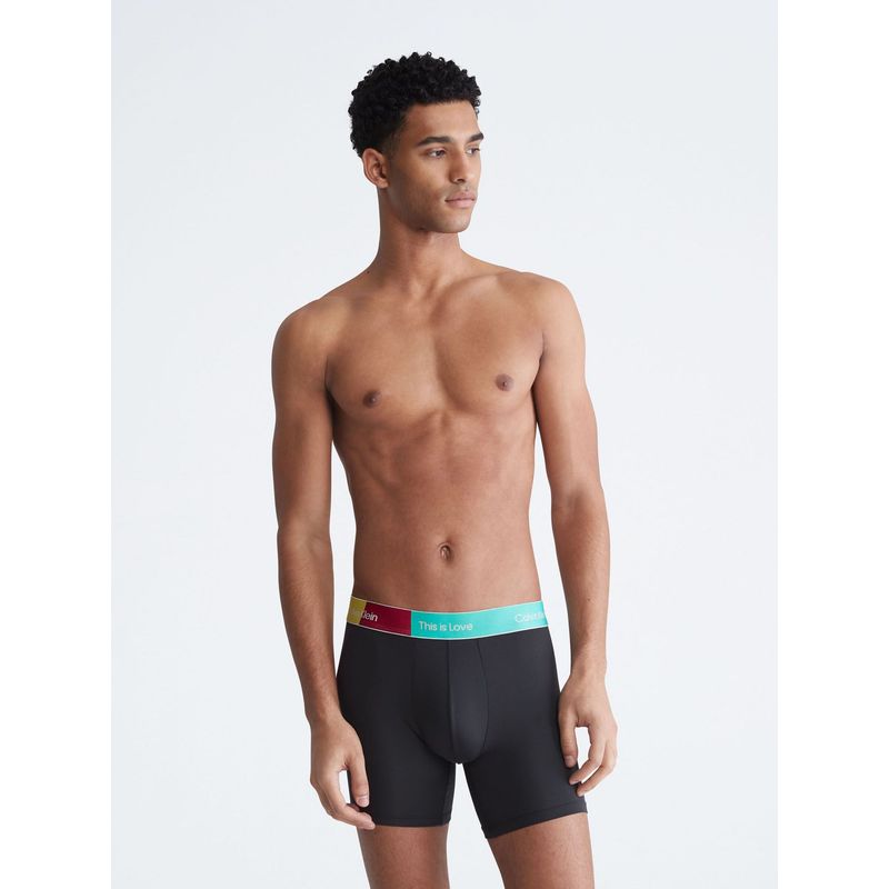 CALVIN KLEIN - Boxer Negro Con Logo para Hombre Calvin Klein Calvin Klein
