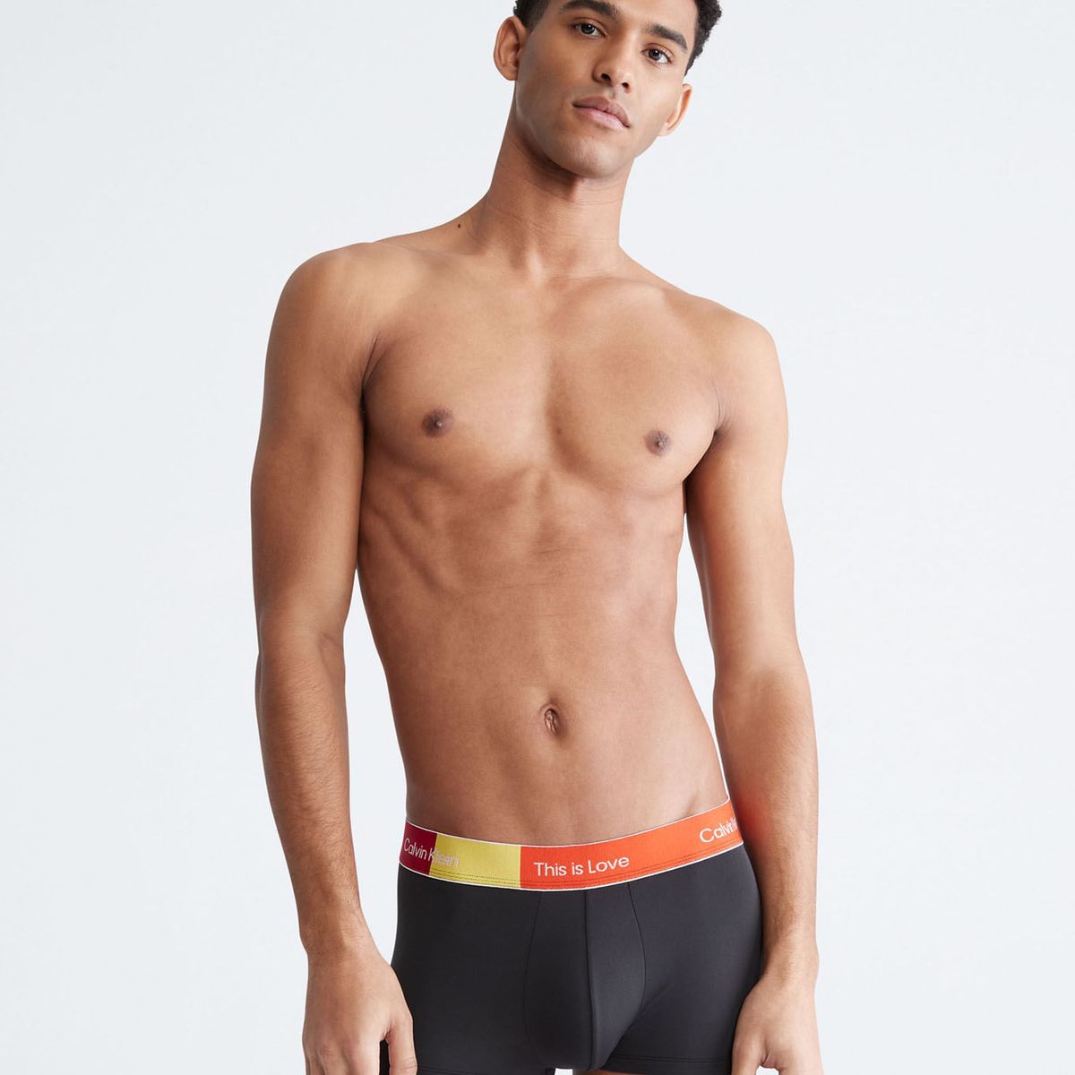 CALVIN KLEIN - Boxer Negro Low Rise Trunk En Microfibra Calvin Klein