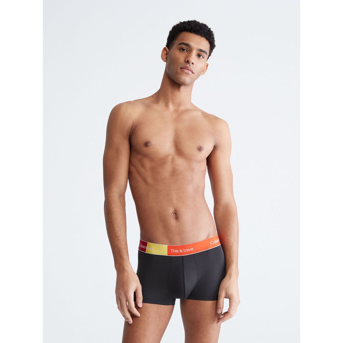 CALVIN KLEIN - Boxer Negro Low Rise Trunk En Microfibra Calvin Klein