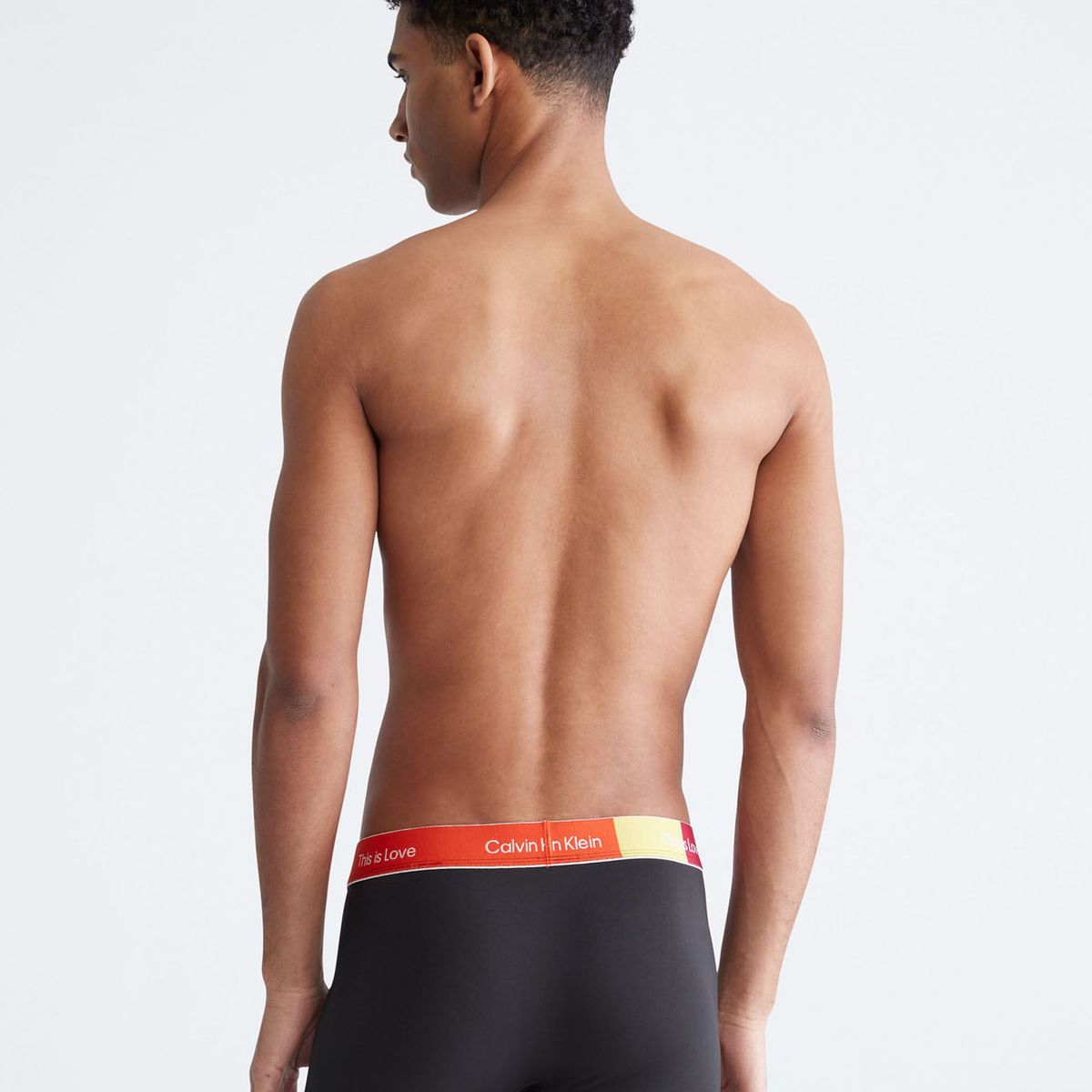 CALVIN KLEIN - Boxer Negro Low Rise Trunk En Microfibra Calvin Klein