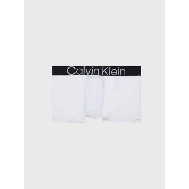 CALVIN KLEIN - Boxer Blanco Low Rise Trunk Con Logo Calvin Klein