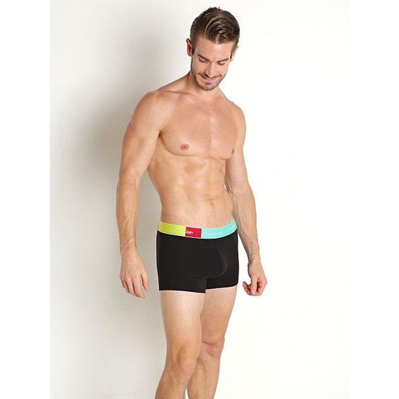 CALVIN KLEIN - Bóxer color negro con Logo para Hombre Calvin Clein Calvin Klein_.