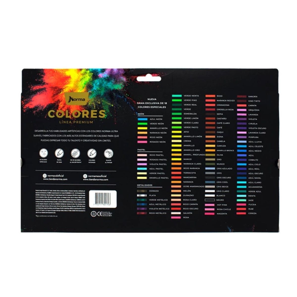 NORMA - Colores Norma Premium x100 560170 NORMA