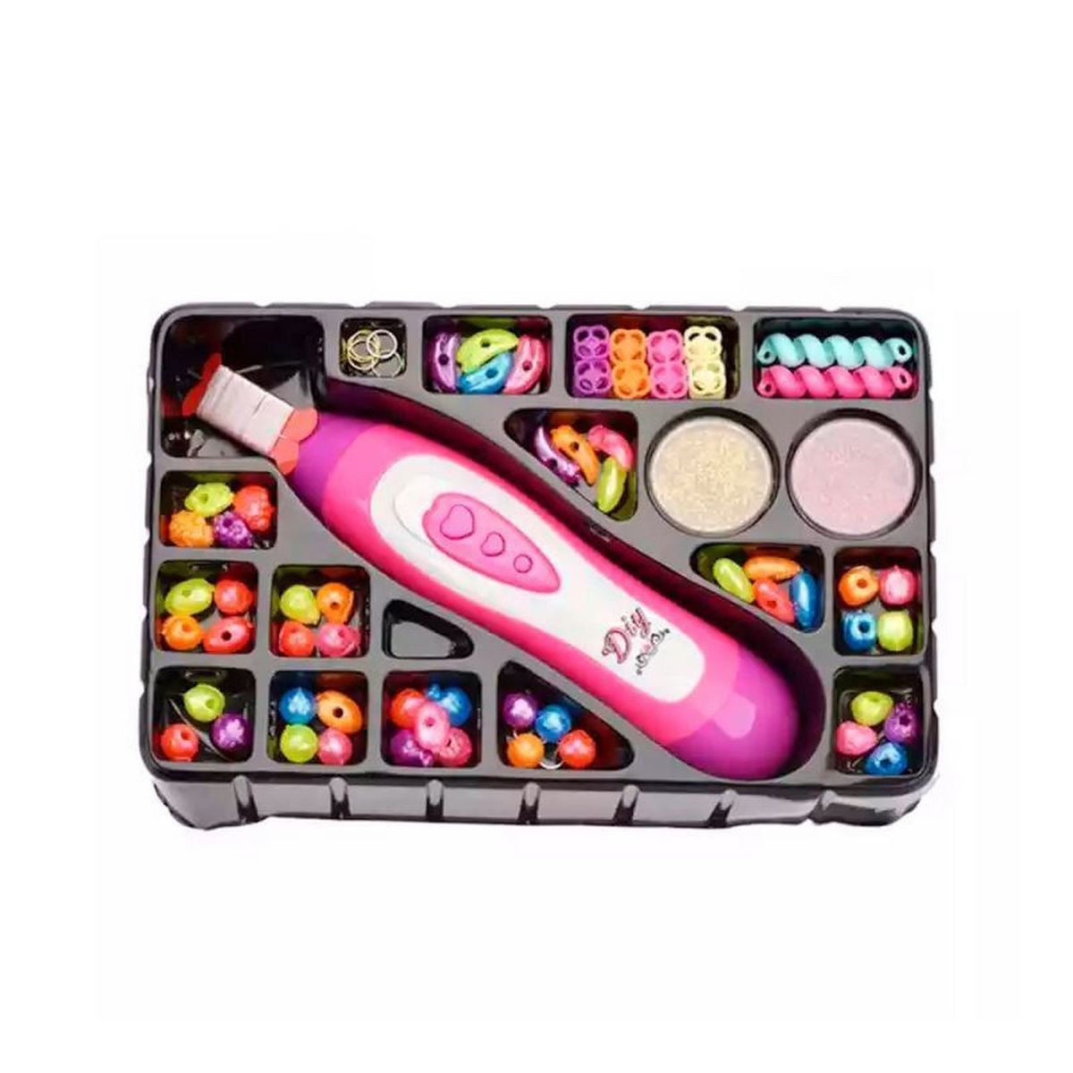 GENERICO - Set Kit Para Hacer Peinados Trenzas Cabello Niña Interactivo