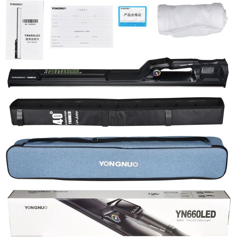 YONGNUO - Luz Led Yongnuo YN660 RGB
