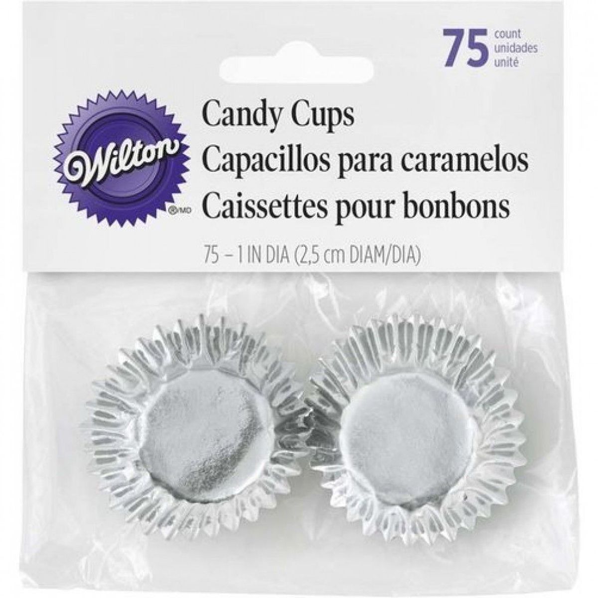 WILTON - CAPACILLOS - PLATEADO MINI P75