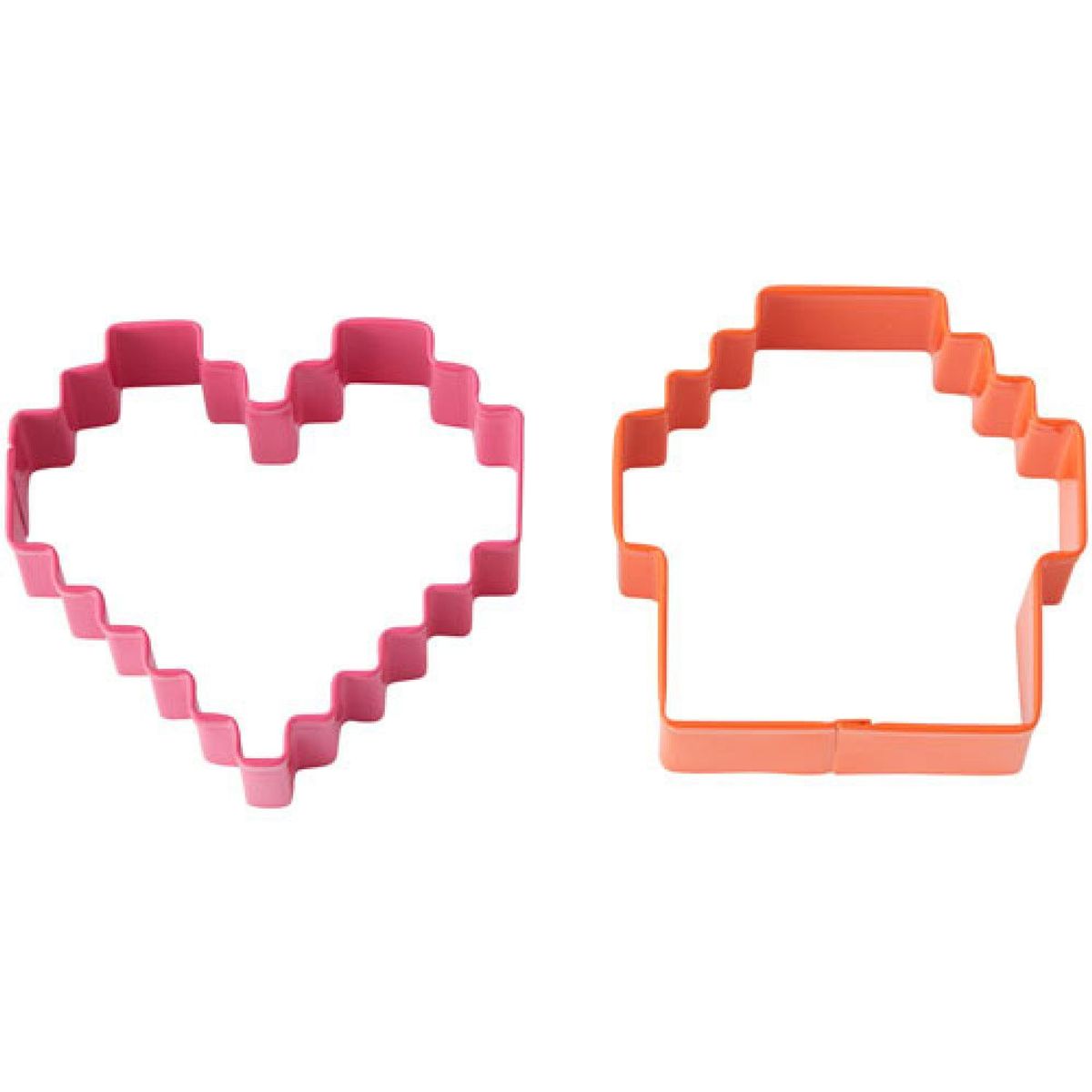 WILTON - SET CORTADORES PIXEL CAKES X 2