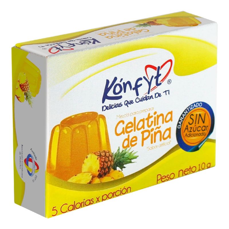 KONFYT - Gelatina Konfyt De Piña X 10G