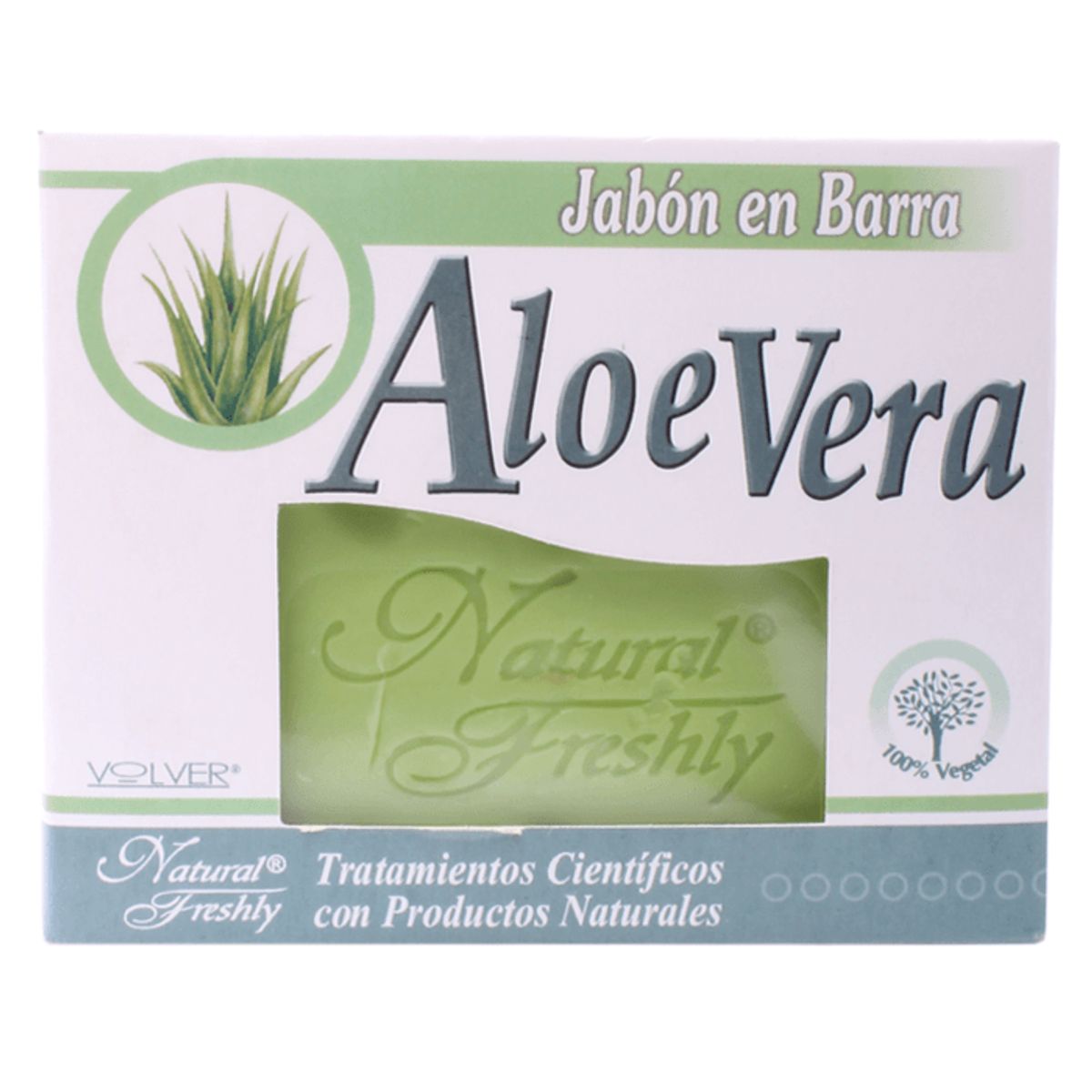 NATURAL FRESHLY - Jabon Natural Freshly Aloe Vera