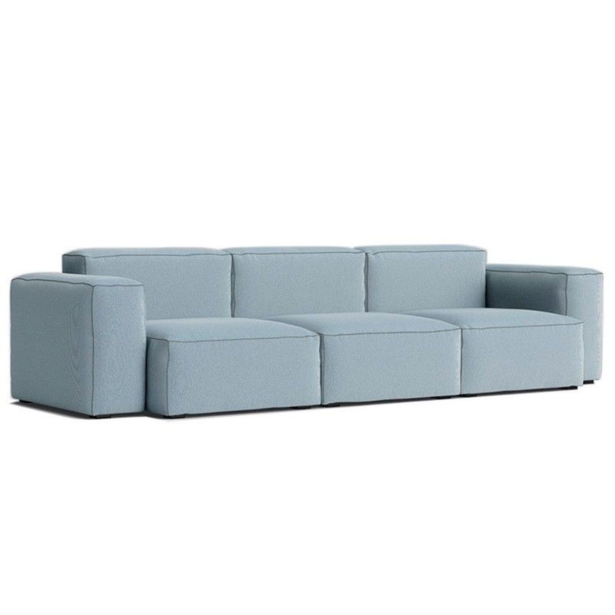 DELUXE FURNITURE - Sofá Scott 4 Puestos Plata tela anti fluidos 278x90x70