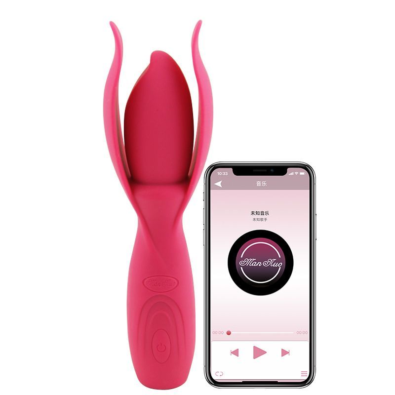 GENERICO - Vibrador TaNi con app inteligente Rojo - Mannuo
