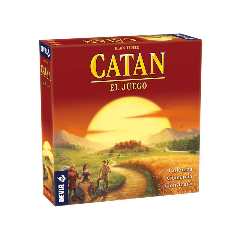 ASMODEE - Catan Juego Base Juego De Mesa Español