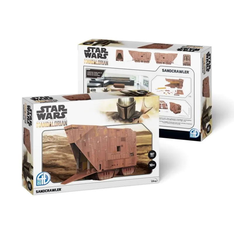 ASMODEE - Star Wars Mandalorian Sandcrawler: Rompecabezas