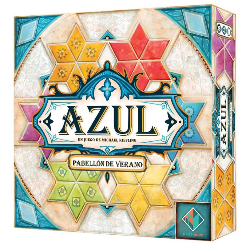 ASMODEE - Azul Pabellón De Verano Juego de Mesa Español