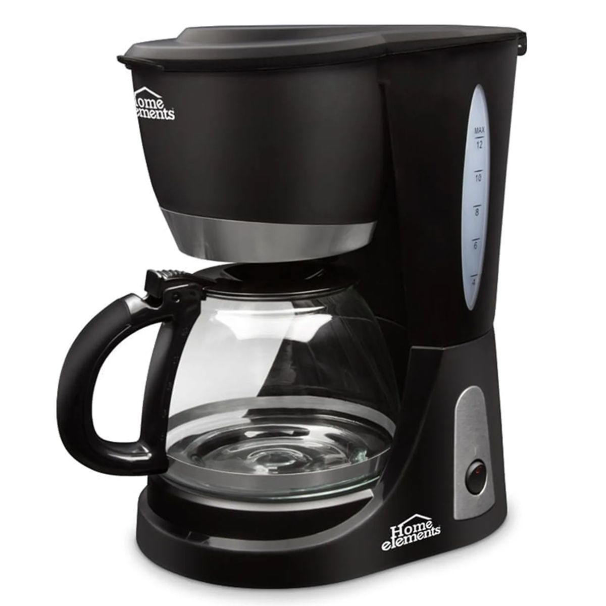 HOME ELEMENTS - Cafetera Eléctrica Home Elements de 12 Tazas HE-7031A