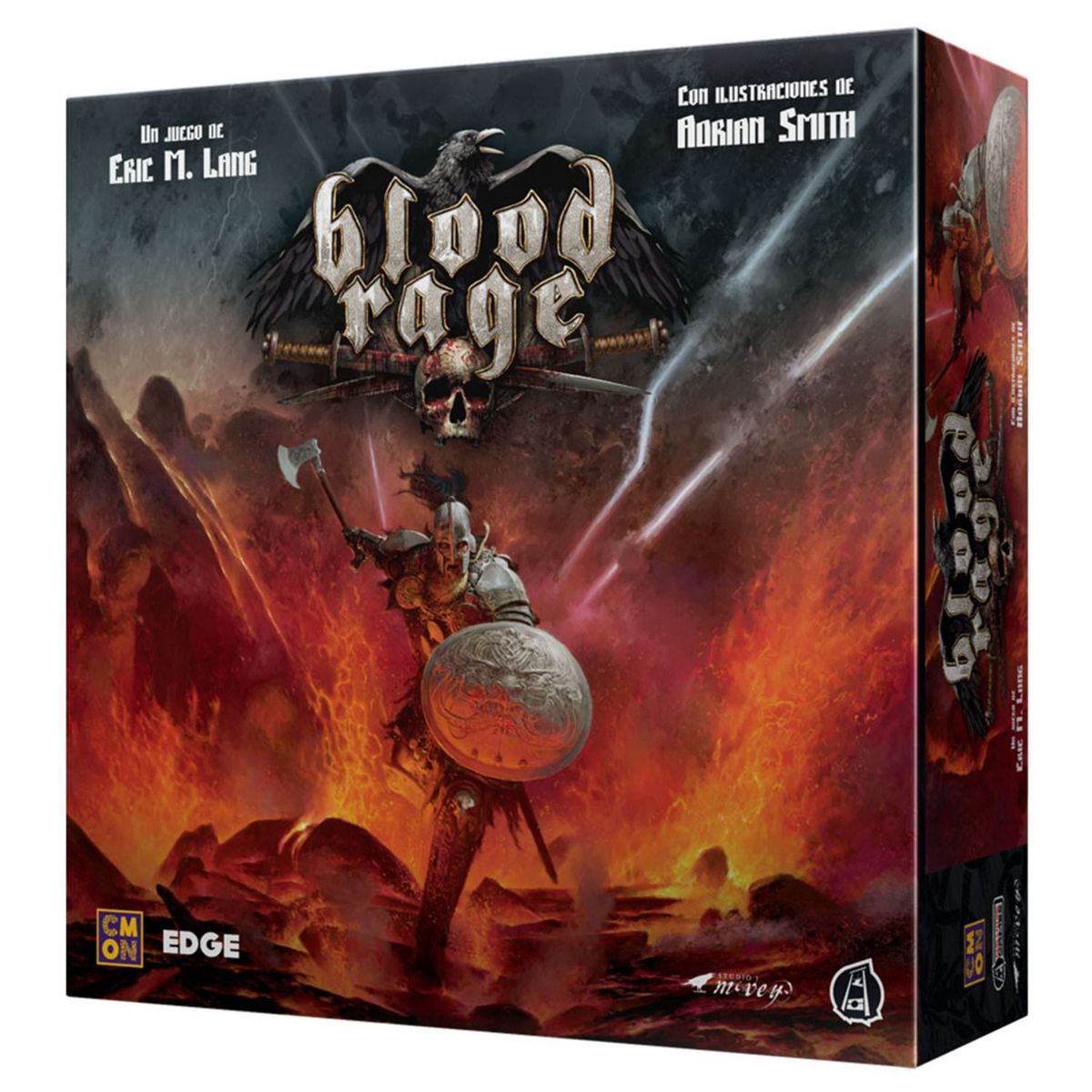 ASMODEE - Blood Rage Juego de Mesa