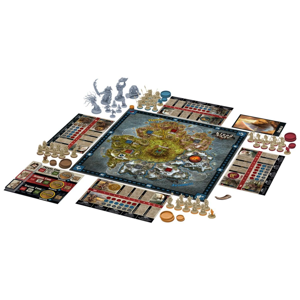 ASMODEE - Blood Rage Juego de Mesa