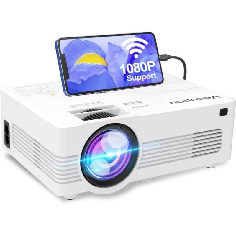 GENERICO - Proyector portátil 1080P LED HD New 2023 Video beam
