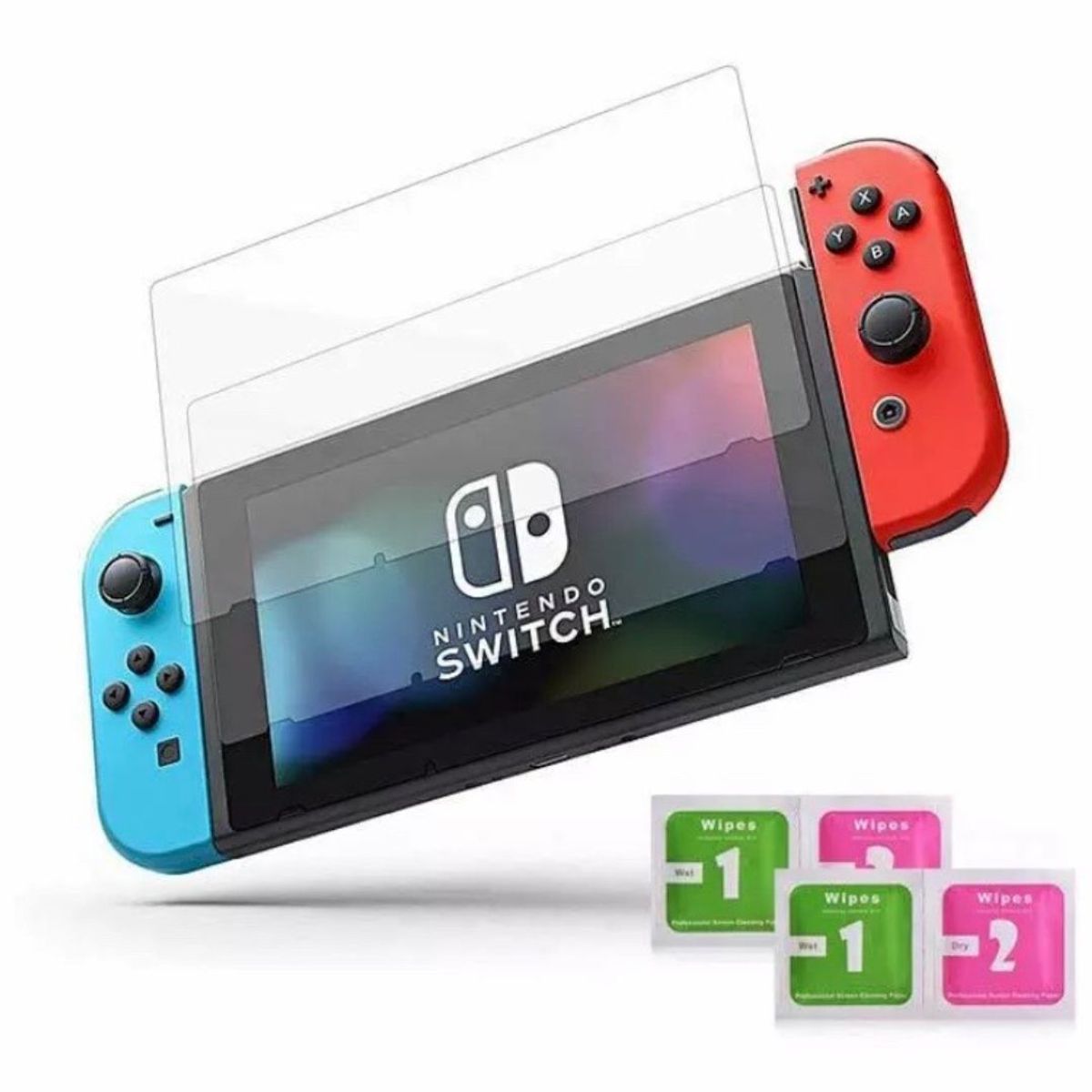 GENERICO - 2 Unidades Vidrio Templado Para Switch